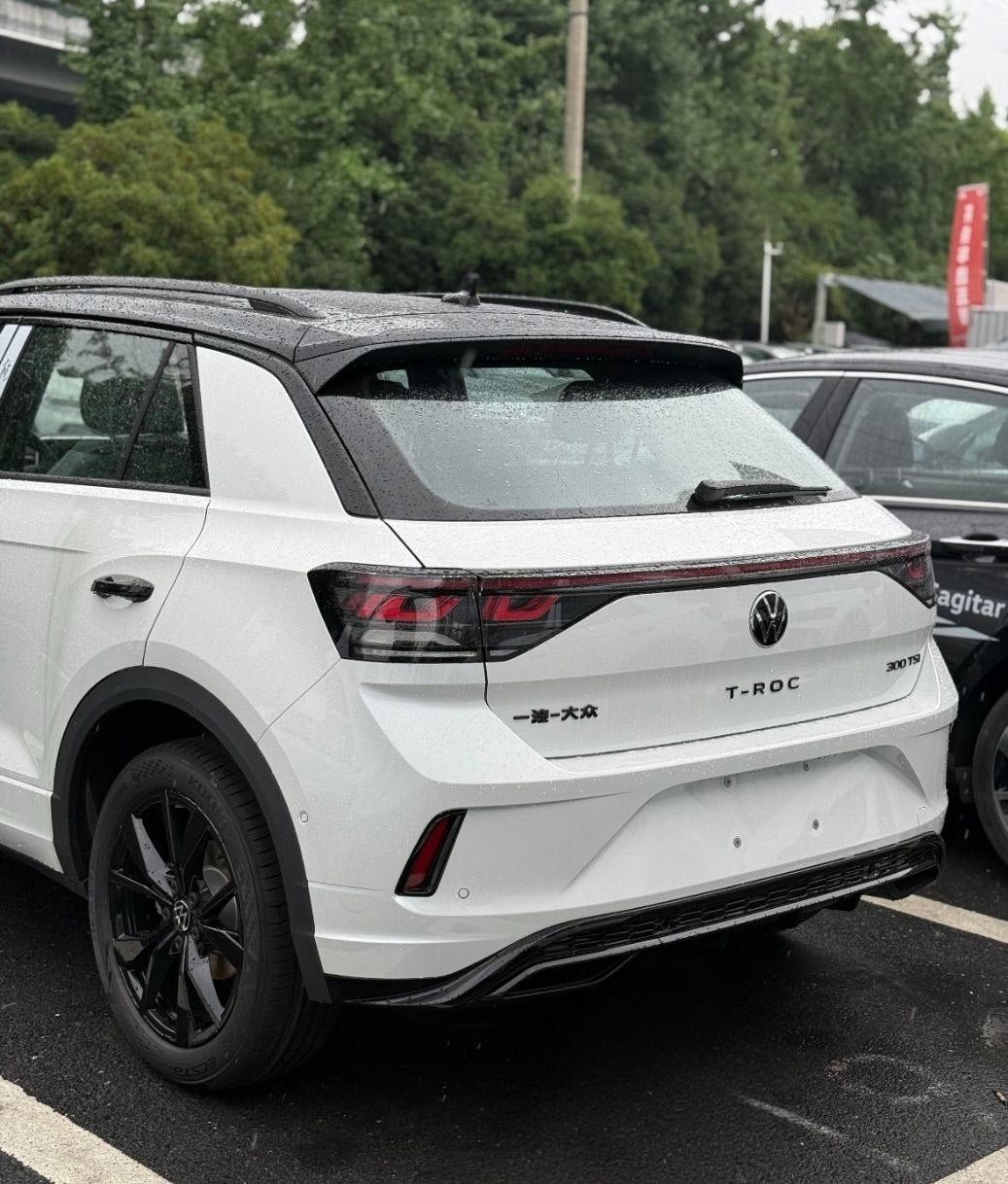 T Roc White Starlight & Black Gantes Edition